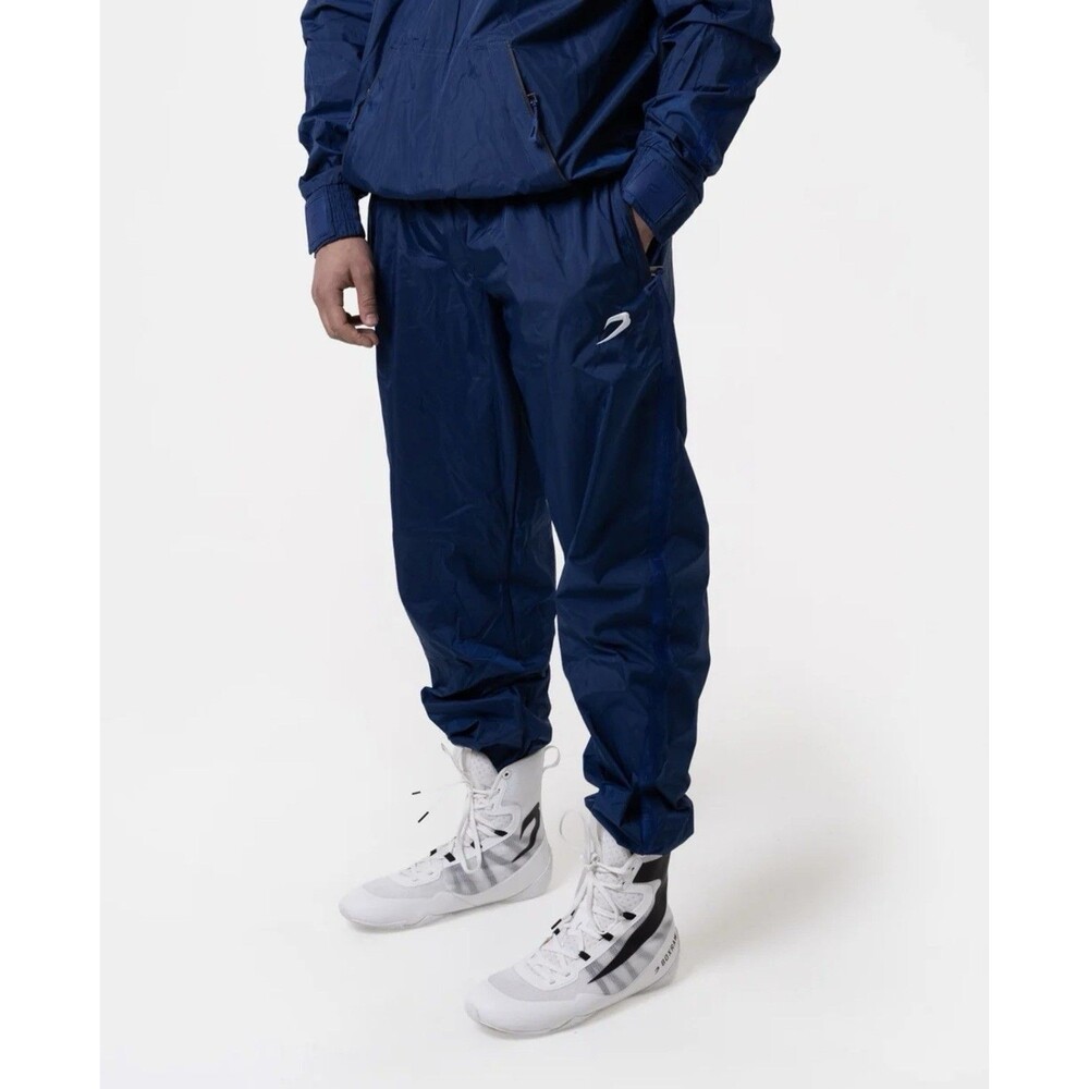 Boxraw Men’s Hagler Sauna Sweat Suit 2.0 XL Blue Pants Only Athletic Training